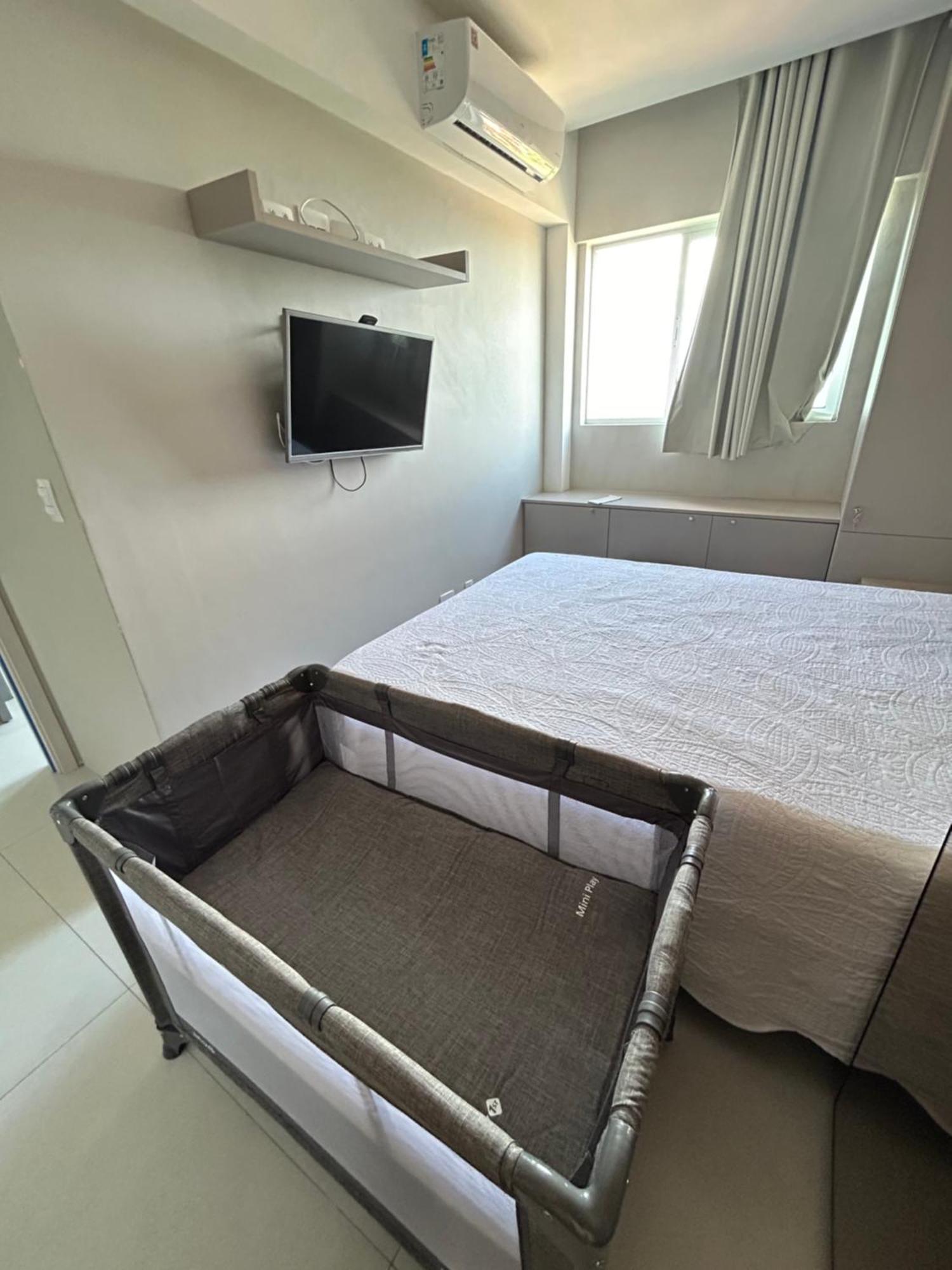 Apartamento Meu Aconchego Em - 2qts Com Ar E 1 Vaga De Garagem
